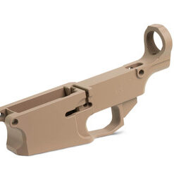 flat dark earth cerakoted billet 308 80 lower receiver